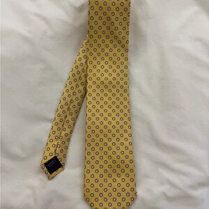 Jos. A. Bank Yellow and Blue Geometric Tie